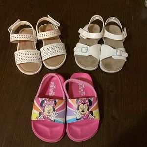 Set of 3 toddler shoes